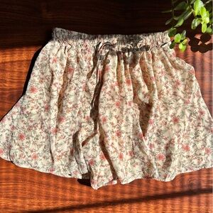 Beautiful floral Womens skort